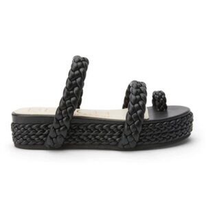 Matisse | Beach Voyage Platform Sandal | Size 9 | Black